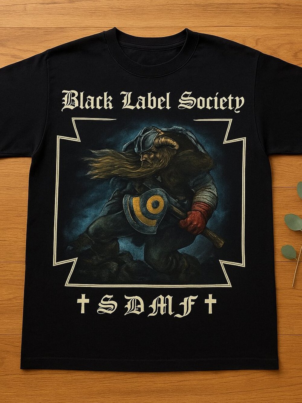 Black Label Society Graphic T-Shirt β Heavy Metal Rock Tee β Black Band Shirt